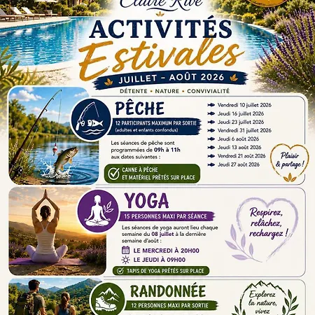4-6 Personnes A - Avec Piscine *
